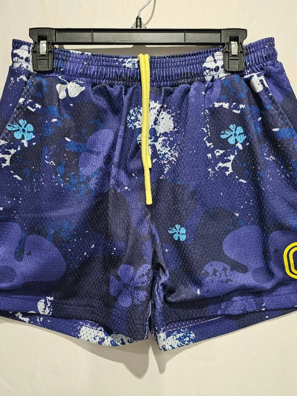 Overtime SpongeBob Mesh Basketball Shorts Men's Size S Gym Streetwear